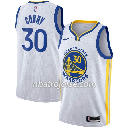 Män Golden State Warriors Tröja Stephen Curry 30 2019-20 Nike Association Edition Swingman